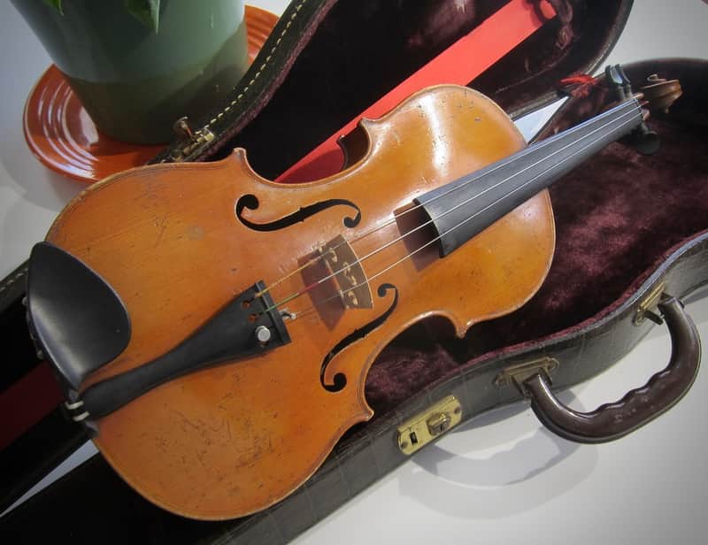 Jérôme Thibouville-Lamy (J.T.L.) Stradivarius Copy 4/4 French Circa-1930s-1940s-Light Yellow Brown Varnish image 1