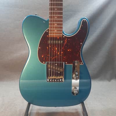 G&L USA  Fullerton Deluxe ASAT Classic  Lake Placid Blue Metallic image 1