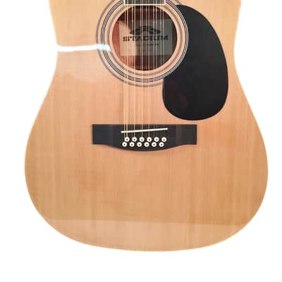 Stadium NY-200-12N Dreadnought Bound Body 12-String Acoustic Guitar image 3