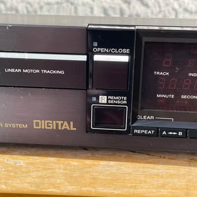 Vintage Sony CDP-502ES Compact Disc Player 802 - Black image 4