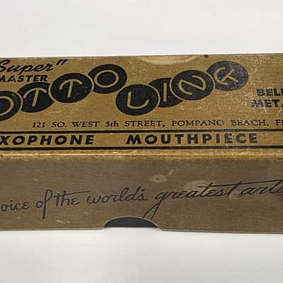 Otto Link "Super" TONE MASTER Florida USA tenor (mouthpiece box) BOX ONLY image 2