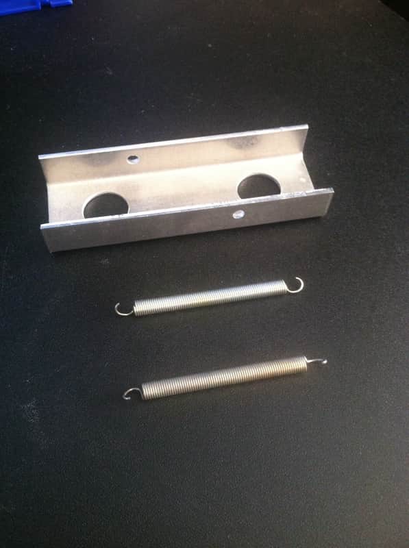 Fender Pro Jr Tube Bracket With Springs - *FREE SHIPPING image 1