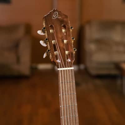 Ortega RCE159SN Performer Series Solid Cedar Top  Mahogany Neck Cutaway Nylon 6-String Classical Acoustic-Electric Guitar w/Gig Bag image 16