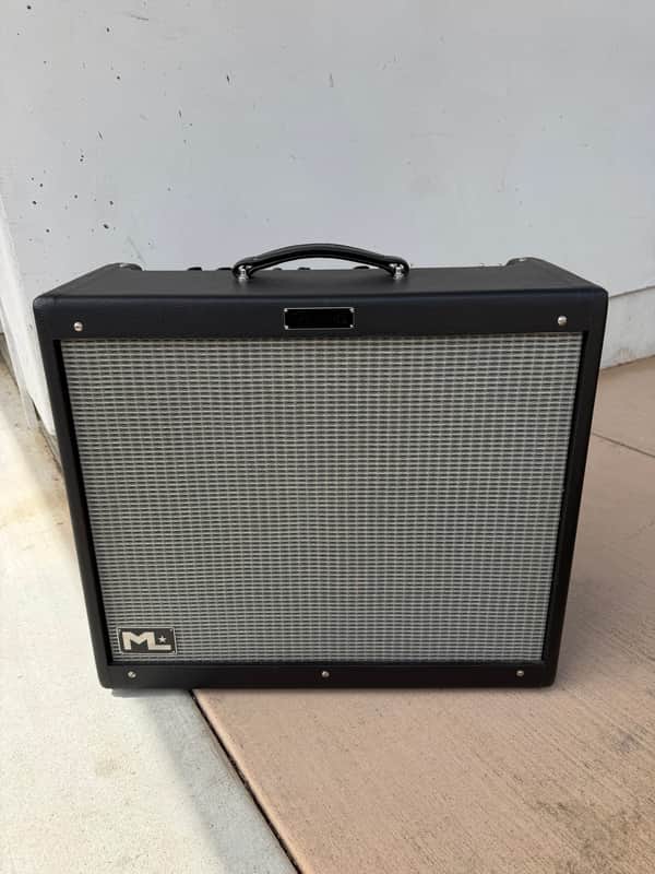 Fender Hot Rod DeVille ML 212 Michael Landau Signature 2-Channel 60-Watt 2x12" Guitar Combo 2015 - Present - Black image 1
