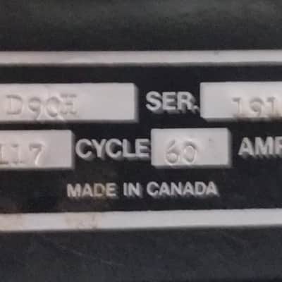Garnet Vagabond D90h 'Stencil' Tube Bass/Guitar Head 1970s Canada image 12