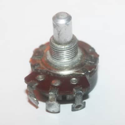 Vintage 1974 Fender Audio Stackpole 1 Meg Potentiometer Solid Shaft Pot Telecaster image 2