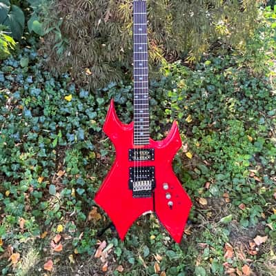 BC Rich Warlock Reverse Headstock Red 1994 NJ Series image 1