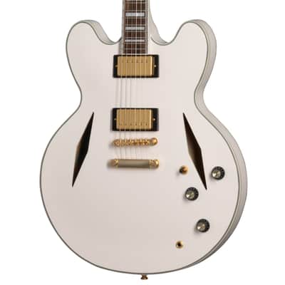 Epiphone Emily Wolfe "White Wolfe" Sheraton Electric Guitar Aged Bone White image 1