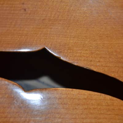 Epiphone Blackstone archtop acoustic 1940's Natural, project guitar. image 10