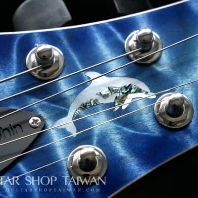 Nik Huber Dolphin II Hand-selected 5A Top-Turquoise Burst image 20