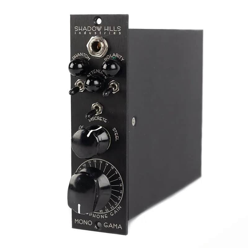 Shadow Hills Mono GAMA アンプ Shadow Hills Mono GAMA 500 Series Mic Preamp Module with | Reverb