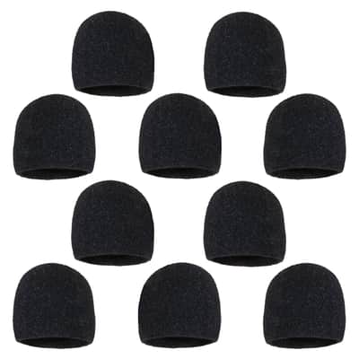 Microphone Inner Windscreen - 10 Pack - Fits Shure SM58, Beta 58A, SM48, PG58 & Others For Vocal Mic image 1