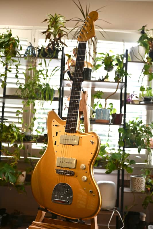 *NEW IN BOX* 2025 Fender Japan - Limited Edition - ISHIBASHI FSR Jazzmaster Traditional 60s Mystic Aztec Gold MH Matching Headstock - MIJ