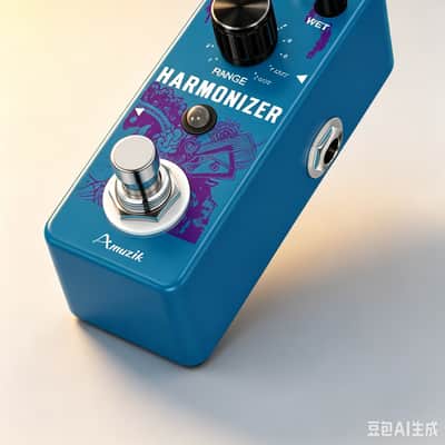 AMUZIK LEF-3807 Harmonizer Pedal, Polyphonic Pitch Shifter Detune Effect True Bypass Compact Metal Guitar Stompbox--Shipped from Irvine Warehouse in California by USPS image 4