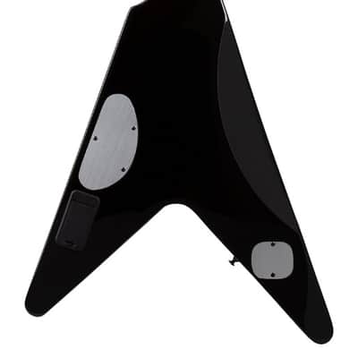 Schecter V-1 Przym Palladium guitar in Gloss Black image 4
