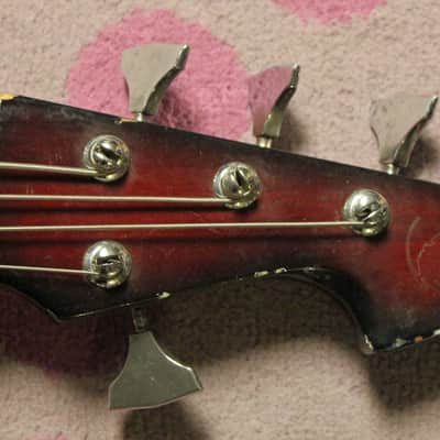 1968 Teisco EP200 B Bass Rare Spectrum 5 Inlays! image 3