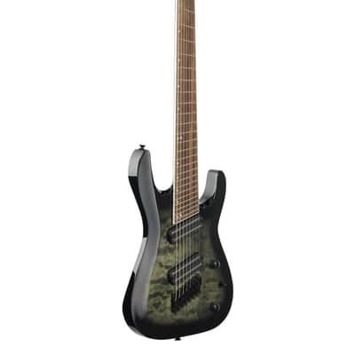 Jackson X Soloist Arch Top SLATX8Q MS 8-String Trans Black Burst image 8