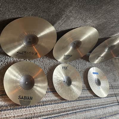 Sabian FRX Cymbal Set 14” Hats 16” 18” Crashes 21” Ride + Cut-Down Crash image 6