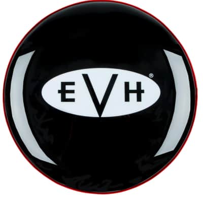 EVH 30 Inch Barstool EVH Logo Barstool with Red / White / Black Striped Trim image 2