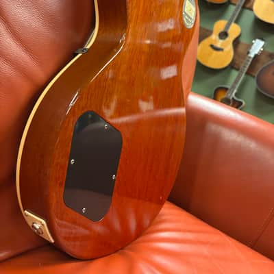 2014 Gibson Custom Shop '58 Les Paul Plaintop Reissue Lemon Burst VOS image 14