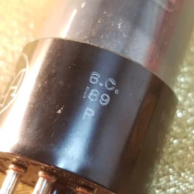 RCA 6V6GT/G tNOS AT1000 TESTED Vacuum Tube greyglass WWII era Beam Power 6V6 1938-1946 image 4