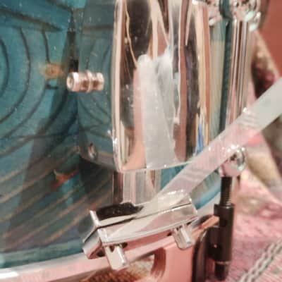 SSS Solid Shell Shop Custom Snare Drum - 2026 - Blue image 7