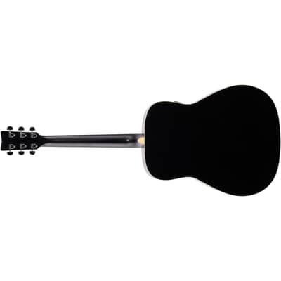 Yamaha FG-TA TransAcoustic Dreadnought Acoustic-Electric Guitar w/ Chorus and Reverb - Black image 6