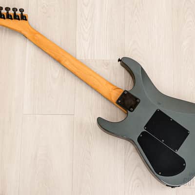 1997 Charvel Dinky HH DK24 Ikebe Limited Edition Gunmetal Gray w/ Floyd Rose, Japan image 13