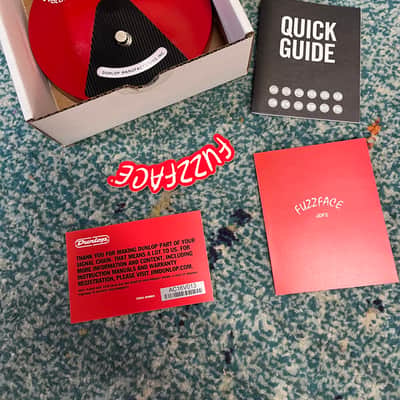 Dunlop JDF2 Fuzz Face Distortion 1996 - Present - Red image 2