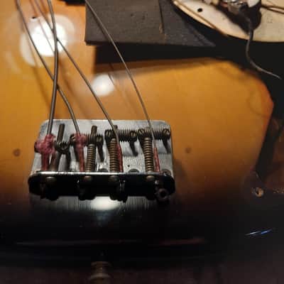 Fender Precision Bass 1958 2 Tone Sunburst image 12