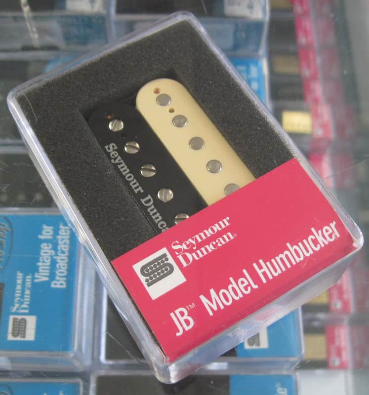 Seymour Duncan SH-4 JB Humbucker Reverse Zebra image 1
