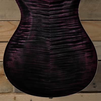 PRS McCarty 594 Hollowbody II 10 Top Flame Maple Electric Guitar Angry Purple w/ Case image 3