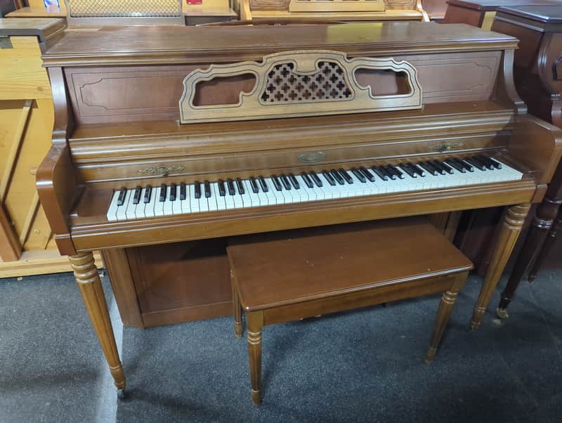 Wurlitzer Piano SN 1586129 Walnut image 1