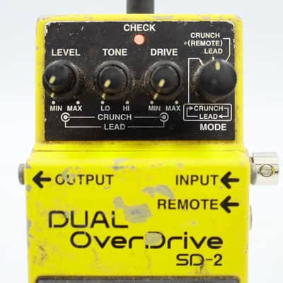 Boss SD-2 Dual Overdrive Guitar Effect Pedal BF83044 image 3