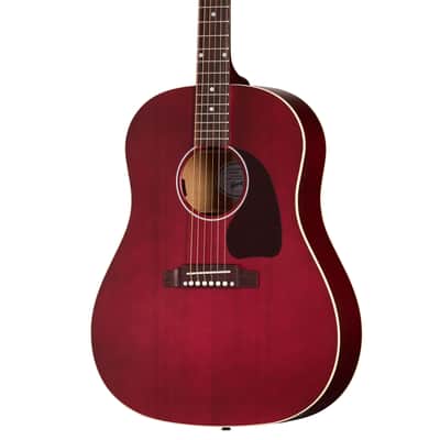 Gibson J-45 Special Satin Wine Red image 3