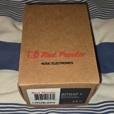 Red Panda Bitmap 2 2021 - Black plus Loopi Aux4 Footswitch image 5