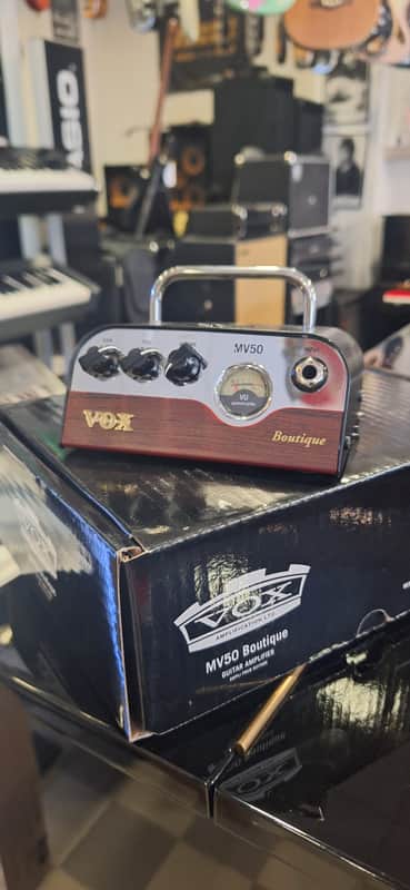 Vox MV50 Boutique 50-Watt Guitar Amp Head 2018 - Present - Brown / Silver image 1