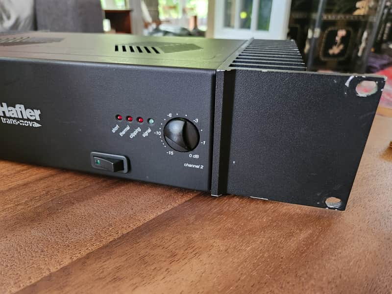 Hafler TransNova P1500 power amp, fully restored/upgraded/aligned