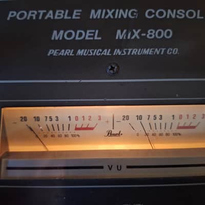 Pearl MIX-800 Mixer with Spring Reverb ! image 10