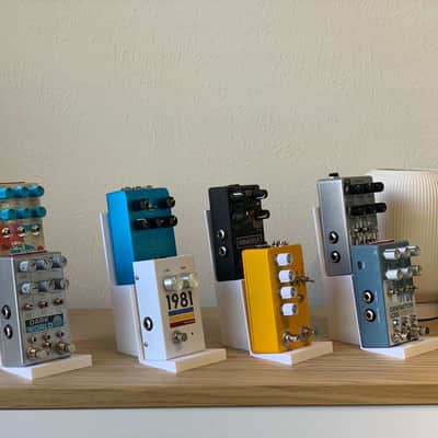 Guitar Desktop Pedal Stand Display for small pedals image 6