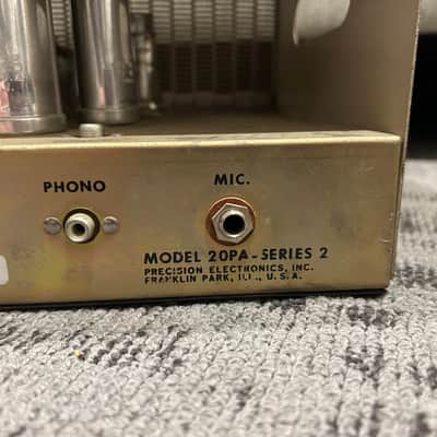 Precision Electronics PA20 vintage tube amplifier project PA 20 amp el84 6bq5 image 8