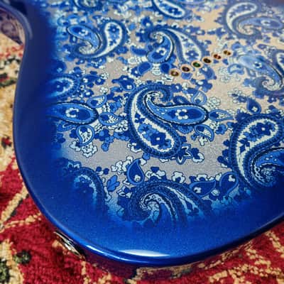 *NEW IN BOX* 2026 Fender Japan Limited Edition Indigo Paisley Telecaster, Fender Flagship Tokyo Store Exclusive Color, MIJ JD26 image 17