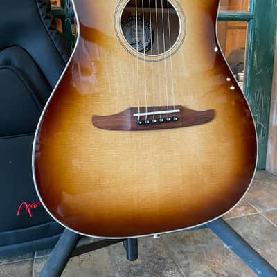 Fender Malibu Classic Acoustic-Electric Guitar - Aged Cognac Burst w/Deluxe Bag ***Brand New Old Stock! image 7