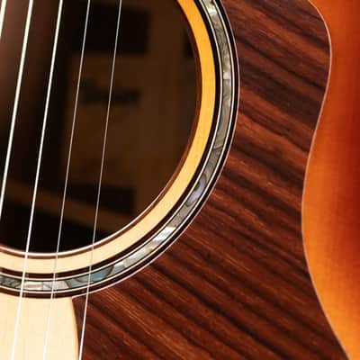 Taylor (1 of 42) Builder's Edition 814ce LTD Grand Auditorium Acoustic/Electric Guitar - Macassar Ebony with Hardshell Case image 12