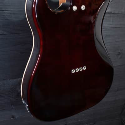 Flight Pathfinder TBK Tenor Solidbody Electric Ukulele Trans-Black image 17