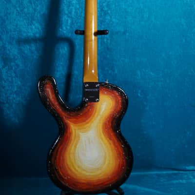 Super Wild Musicvox Spaceranger electric guitar 2002 Hand Painted image 10