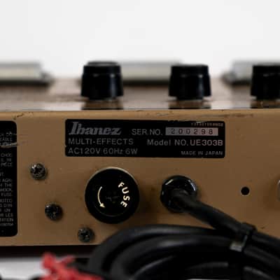 Ibanez UE 303B Multi-Effects Pedal - Compressor, Auto Filter, Chorus / Flanger image 8