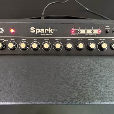 Positive Grid Spark 40 40-Watt 2x4" Modeling Guitar Combo 2020 - Present - Black image 6