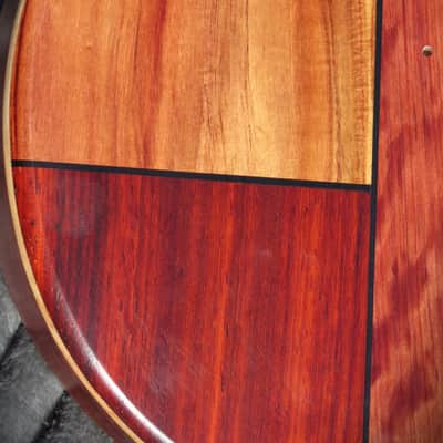 Babik Custom Telecaster Style body, Les Paul shape, Canary wood on Cedar, Light Weight, Handmade 2026 image 5