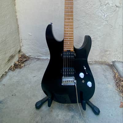 Black Charvel Pro-Mod DK24 HH 2PT CM (Used) image 9